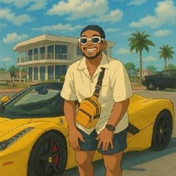 Eric with sunglasses in Miami